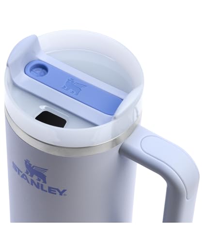 STANLEY Quencher H2.0 Tumbler with Handle and Straw 30 oz | Flowstate 3-Position Lid | Cup Holder Compatible for Travel | Insulated Stainless Steel Cup | BPA-Free | Dew Drop