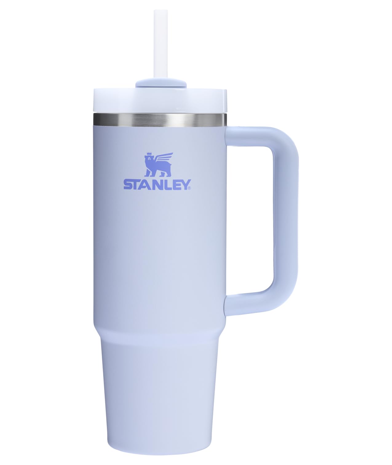 STANLEY Quencher H2.0 Tumbler with Handle and Straw 30 oz | Flowstate 3-Position Lid | Cup Holder Compatible for Travel | Insulated Stainless Steel Cup | BPA-Free | Dew Drop