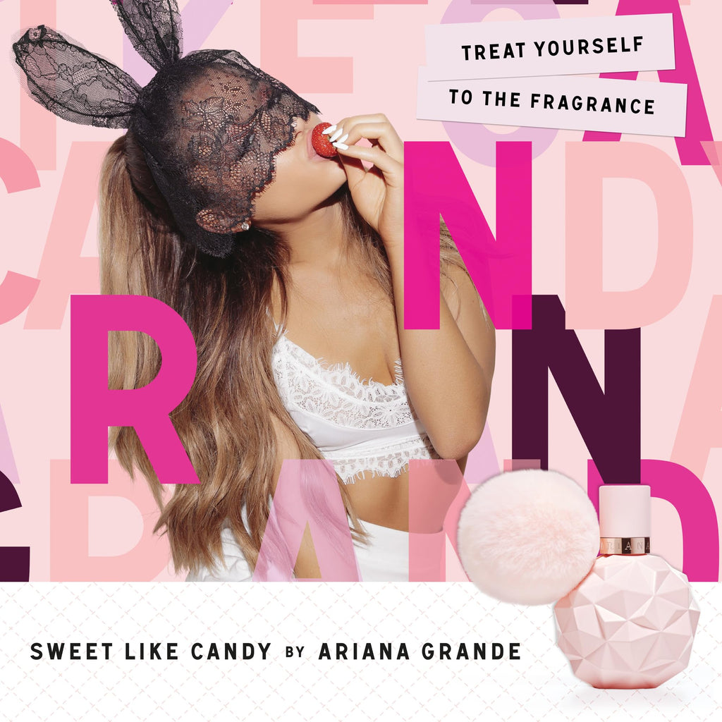 Ariana Grande Sweet Like Candy Eau De Parfum – Fruity & Gourmand Fragrance for Women – 3.4 Fl Oz
