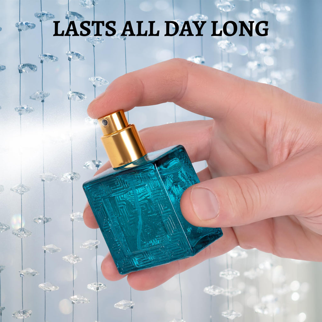 NovoGlow Verse 男士迷你四件套香水禮盒 - 芳香、花香、東方和木質香調 - 獨立包裝 - 旅行裝 - 25毫升淡香精